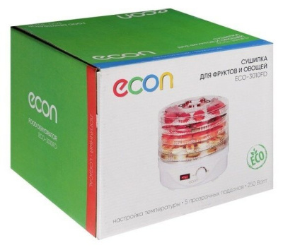 Сушилка для овощей и фруктов ECON ECO-3011FD