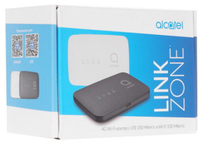Wi-Fi роутер Alcatel Link Zone MW45V White